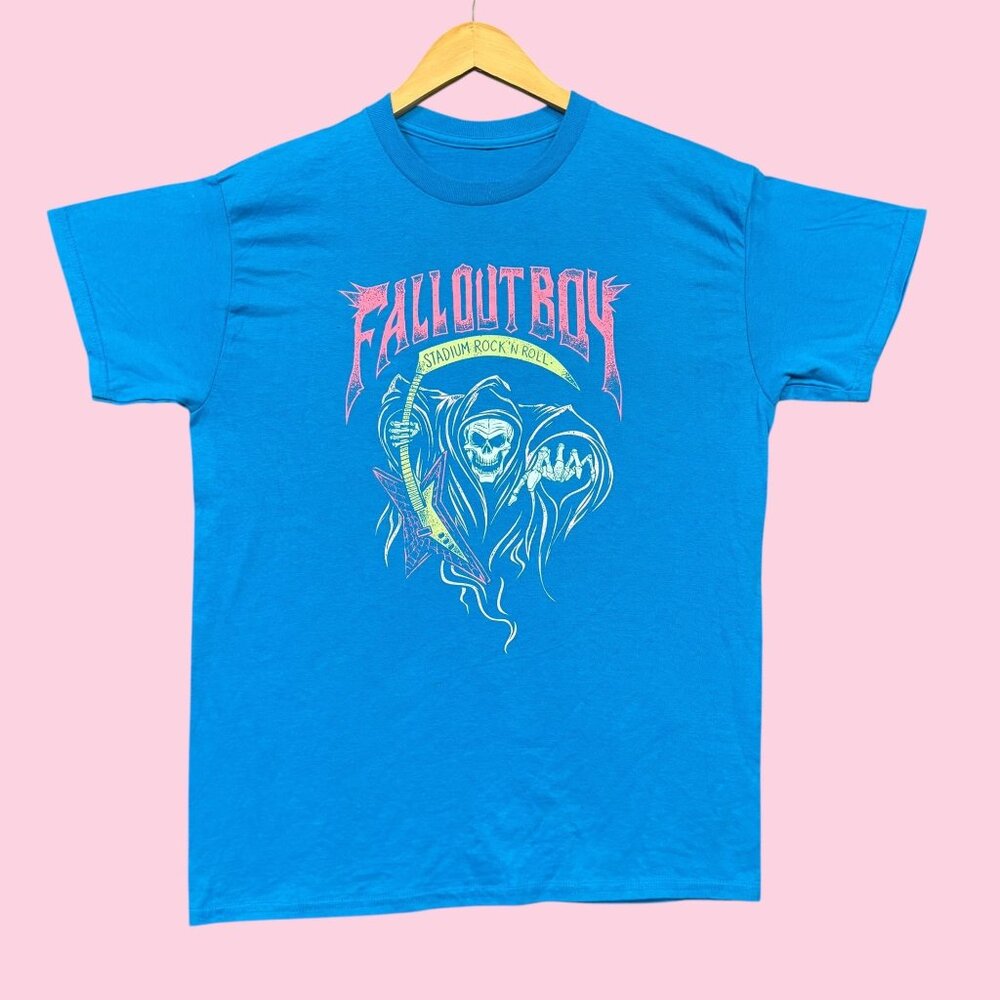 Fall Out Boy Stadium Rock N Roll Rock Band Tee L